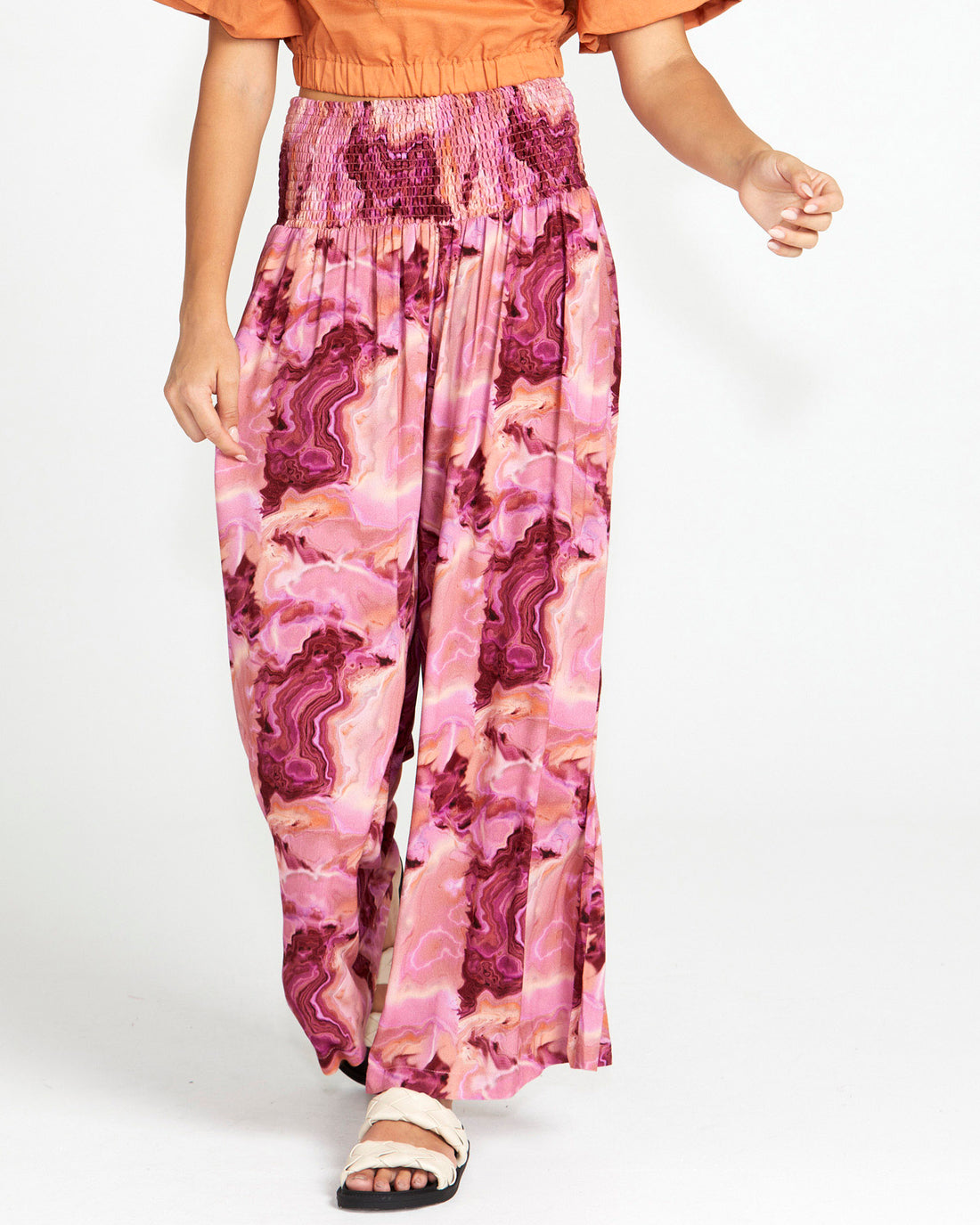 Remy relaxed pant berry